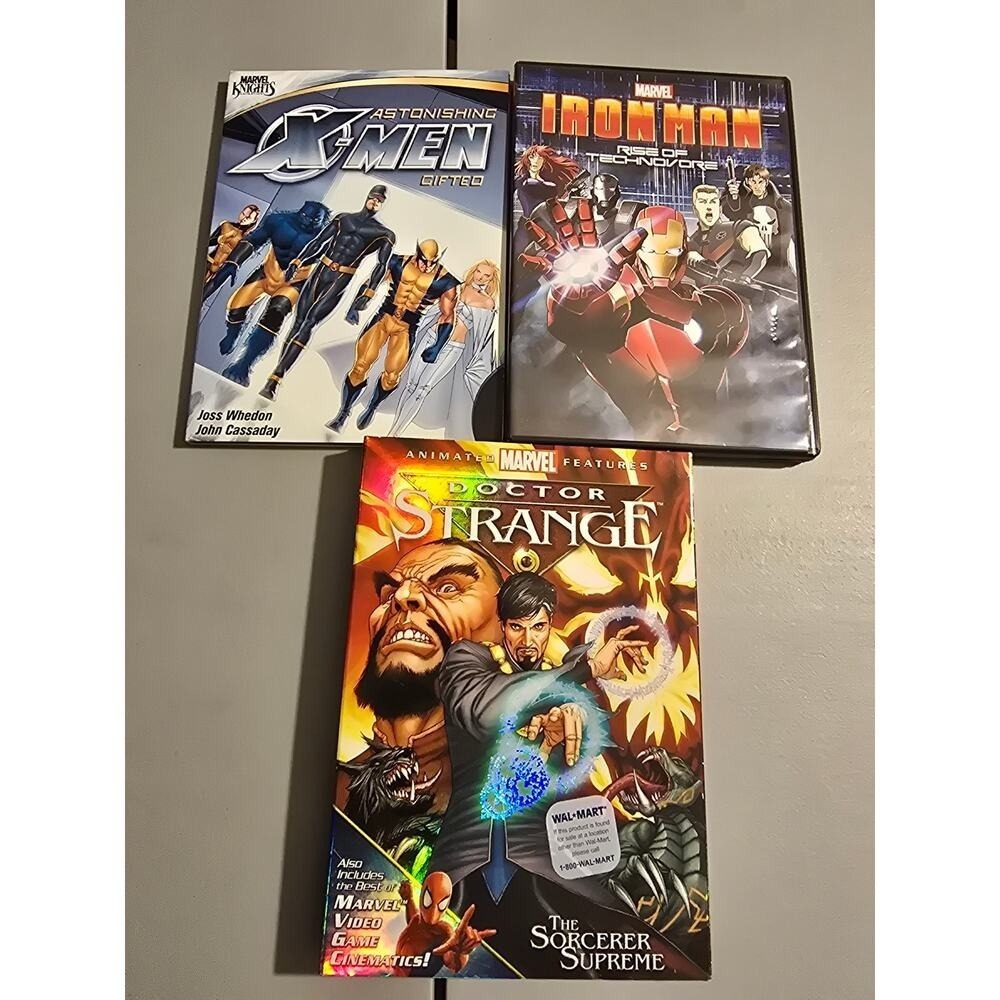 3 DVDS Titles in‎ Description
